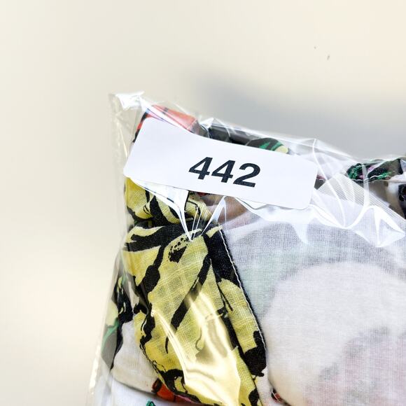 Roller Rabbit Size M Jorales Bibianna Wrap Floral Mini Dress Multi-Color V-Neck - Picture 11 of 11